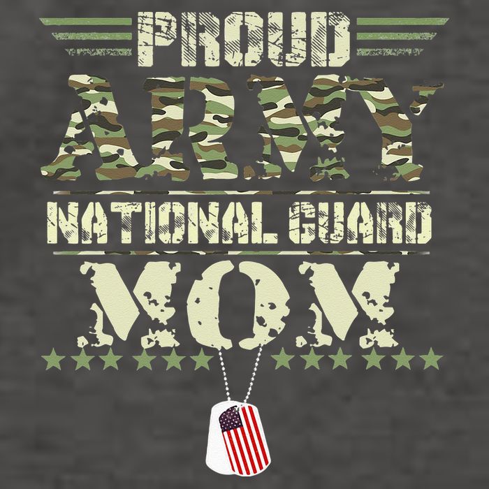 Proud Army National Guard Mom USA Military Veteran Mothers Vector Backpack