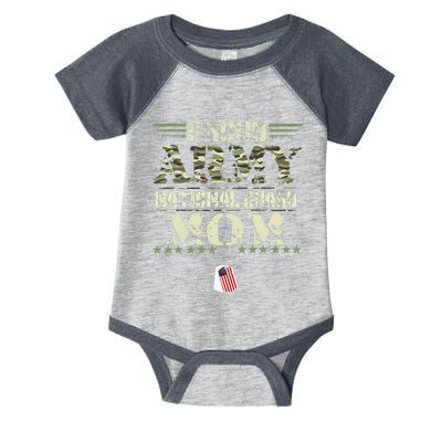 Proud Army National Guard Mom USA Military Veteran Mothers Infant Baby Jersey Bodysuit