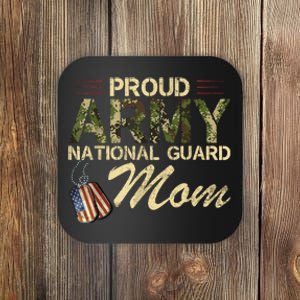 Proud Army National Guard Mom Mothers Day Coaster