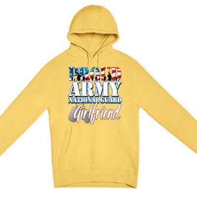 Proud Army National Guard Friend Usa Military Great Gift Premium Pullover Hoodie