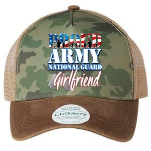 Proud Army National Guard Friend Usa Military Great Gift Legacy Tie Dye Trucker Hat