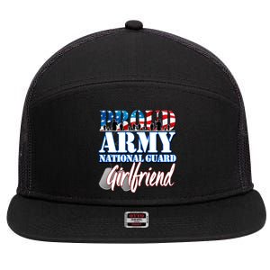 Proud Army National Guard Friend Usa Military Great Gift 7 Panel Mesh Trucker Snapback Hat