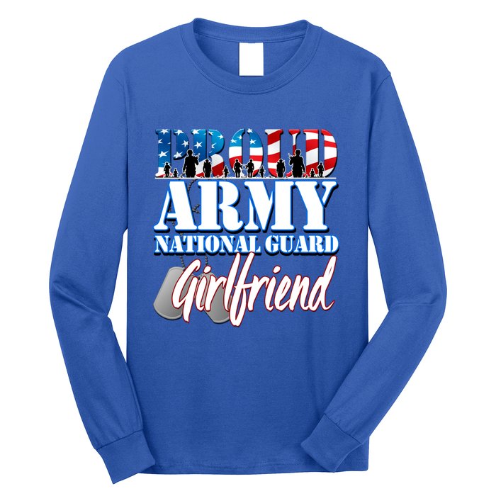 Proud Army National Guard Friend Usa Military Great Gift Long Sleeve Shirt