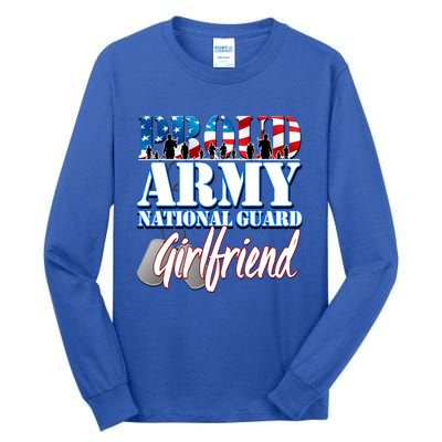 Proud Army National Guard Friend Usa Military Great Gift Tall Long Sleeve T-Shirt