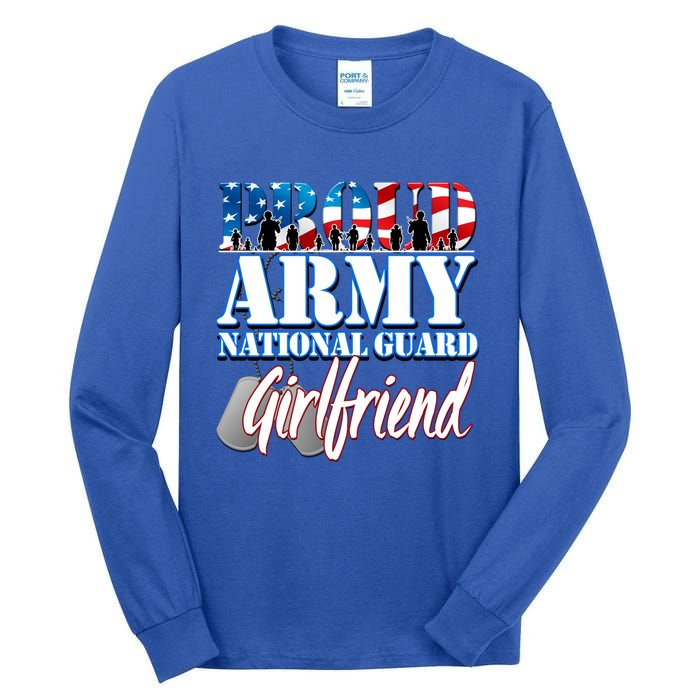 Proud Army National Guard Friend Usa Military Great Gift Tall Long Sleeve T-Shirt