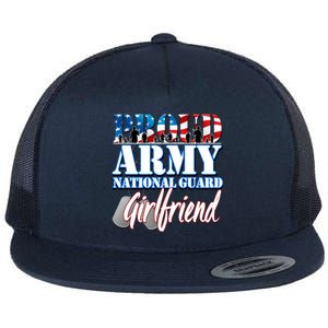 Proud Army National Guard Friend Usa Military Great Gift Flat Bill Trucker Hat