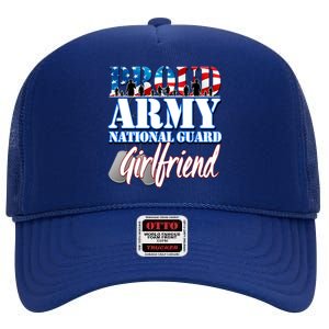 Proud Army National Guard Friend Usa Military Great Gift High Crown Mesh Back Trucker Hat