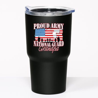 Proud Army National Guard Grandpa Grandparents Day Tumbler