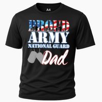 Proud Army National Guard Dad Fathers Day Cooling Performance Crew T-Shirt