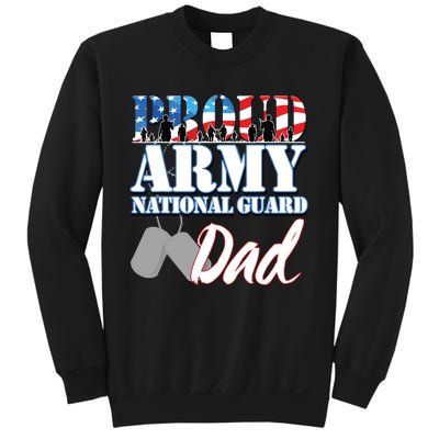 Proud Army National Guard Dad Fathers Day Sweatshirt