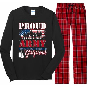 Proud Army National Guard Friend Tee U S Military Gift Meaningful Gift Long Sleeve Pajama Set