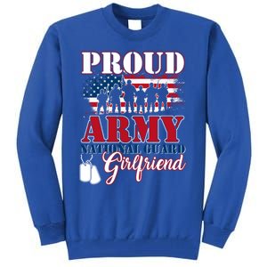 Proud Army National Guard Friend Tee U S Military Gift Meaningful Gift Tall Sweatshirt