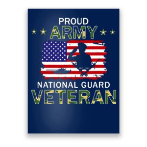 Proud Army National Guard Veteran Poster