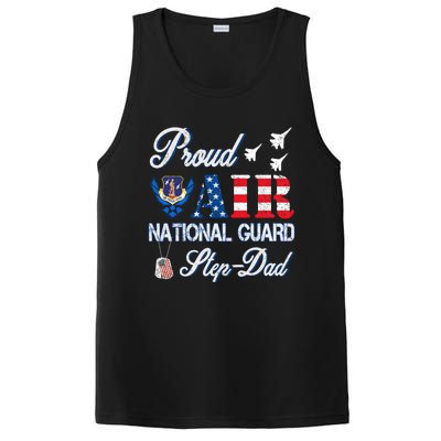 Proud Air National Guard Stepcool Giftdad Air Force Veterans Day Cool Gift PosiCharge Competitor Tank