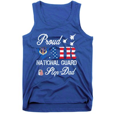 Proud Air National Guard Stepcool Giftdad Air Force Veterans Day Cool Gift Tank Top