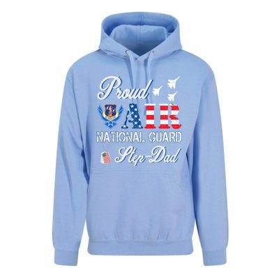 Proud Air National Guard Stepcool Giftdad Air Force Veterans Day Cool Gift Unisex Surf Hoodie