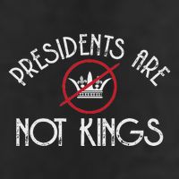 Presidents Are Not Kings Democracy America 7 Panel Mesh Trucker Snapback Hat