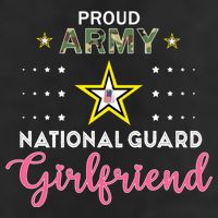 Proud Army National Guard Friend Pride Gift 7 Panel Mesh Trucker Snapback Hat