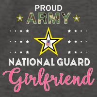 Proud Army National Guard Friend Pride Gift Vector Backpack