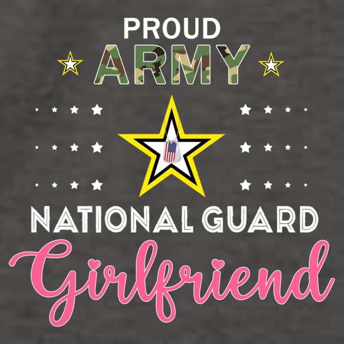 Proud Army National Guard Friend Pride Gift Vector Backpack