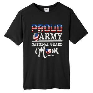 Proud Army National Guard Mom Mothers Day Usa Memorial Day Gift Tall Fusion ChromaSoft Performance T-Shirt