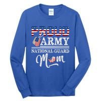 Proud Army National Guard Mom Mothers Day Usa Memorial Day Gift Tall Long Sleeve T-Shirt