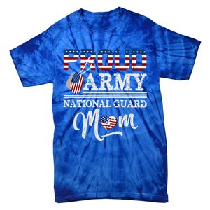 Proud Army National Guard Mom Mothers Day Usa Memorial Day Gift Tie-Dye T-Shirt