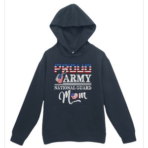 Proud Army National Guard Mom Mothers Day Usa Memorial Day Gift Urban Pullover Hoodie