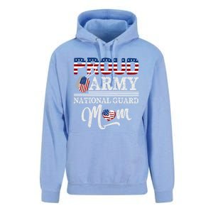 Proud Army National Guard Mom Mothers Day Usa Memorial Day Gift Unisex Surf Hoodie