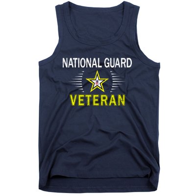 Proud Army National Guard Dad Veterans Day Gift Tank Top