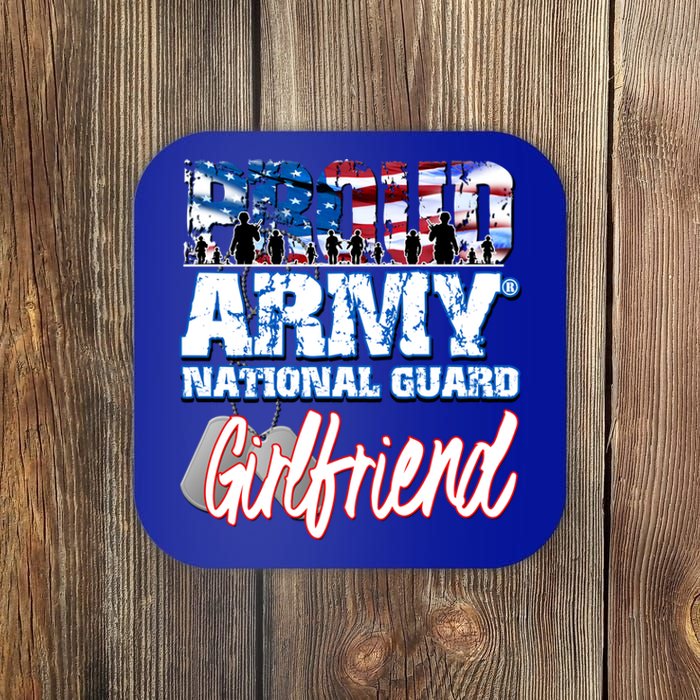 Proud Army National Guard Friend Usa Family Gift Coaster