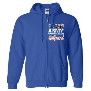 Proud Army National Guard Friend Usa Family Gift Full Zip Hoodie