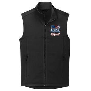 Proud Army National Guard Friend Usa Family Gift Collective Smooth Fleece Vest