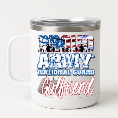 Proud Army National Guard Friend Usa Family Gift 12 oz Stainless Steel Tumbler Cup