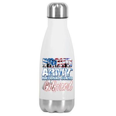 Proud Army National Guard Friend Usa Family Gift Stainless Steel Insulated Water Bottle