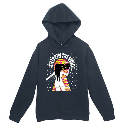 Psychedelic Abstract Nude Art Lsd Hippie Trippy Gift Idea Gift Urban Pullover Hoodie