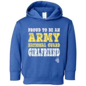 Proud Army National Guard Friend Us Flag Military Couple Meaningful Gift Toddler Hoodie