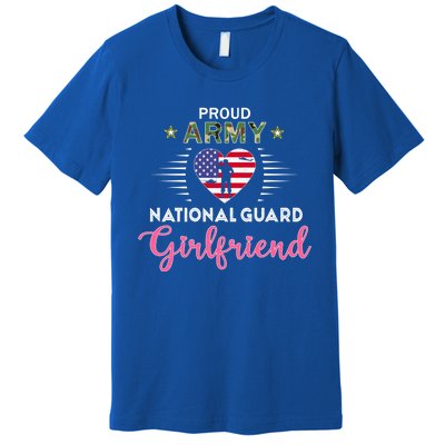 Proud Army National Guard Friend Valentines Day Pride Gift Premium T-Shirt