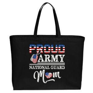 Proud Army National Guard Mom Mothers Day Usa Memorial Day Gift Cotton Canvas Jumbo Tote