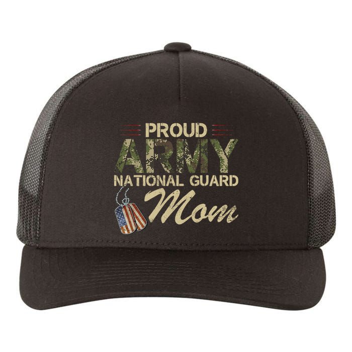 Proud Army National Guard Mom Mothers Day Yupoong Adult 5-Panel Trucker Hat