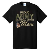 Proud Army National Guard Mom Mothers Day Tall T-Shirt