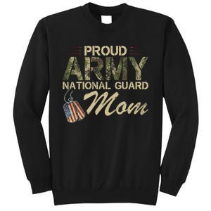 Proud Army National Guard Mom Mothers Day Tall Sweatshirt