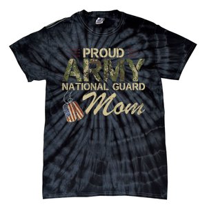 Proud Army National Guard Mom Mothers Day Tie-Dye T-Shirt