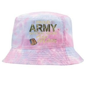 Proud Army National Guard Mom Mothers Day Tie-Dyed Bucket Hat