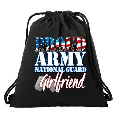 Proud Army National Guard Friend Usa Military Gift Drawstring Bag