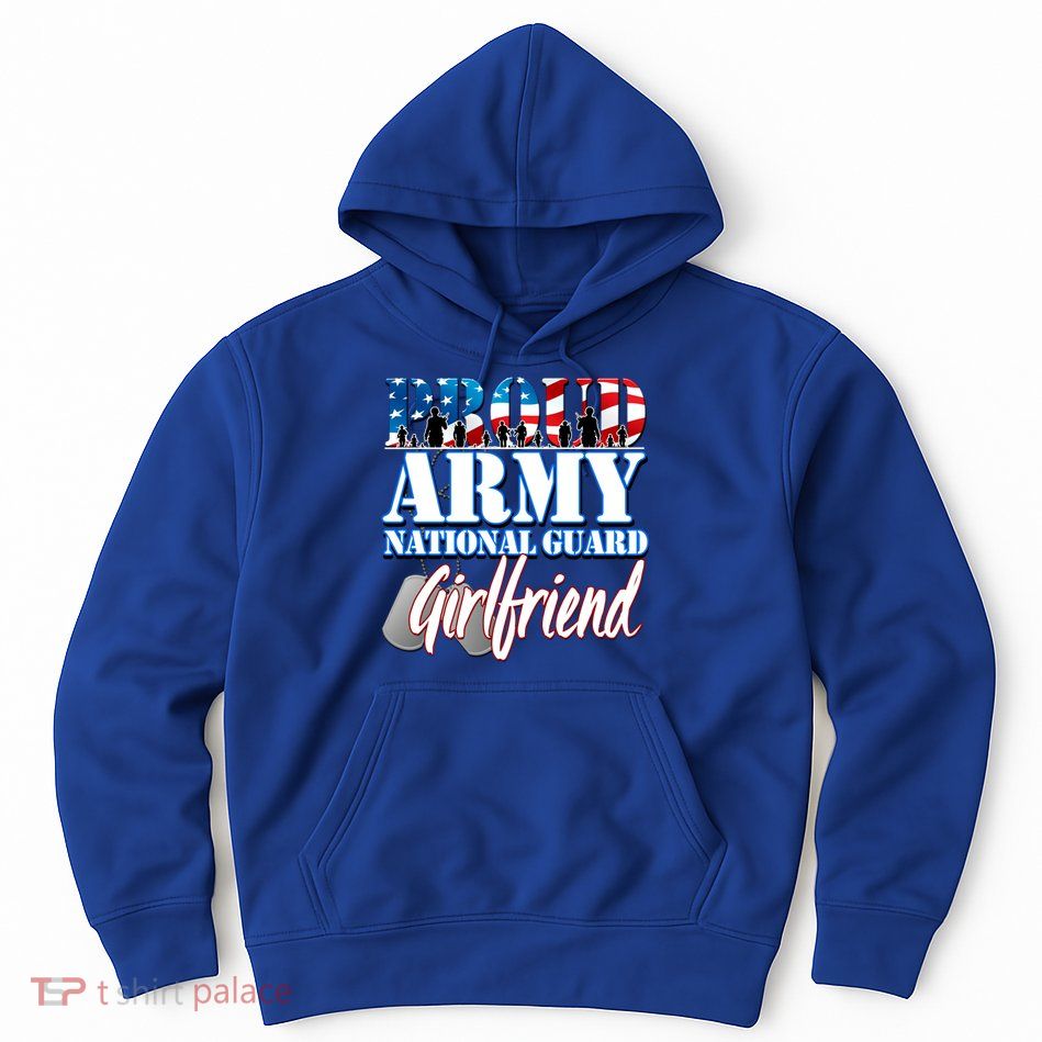 Proud Army National Guard Friend Usa Military Gift Hoodie