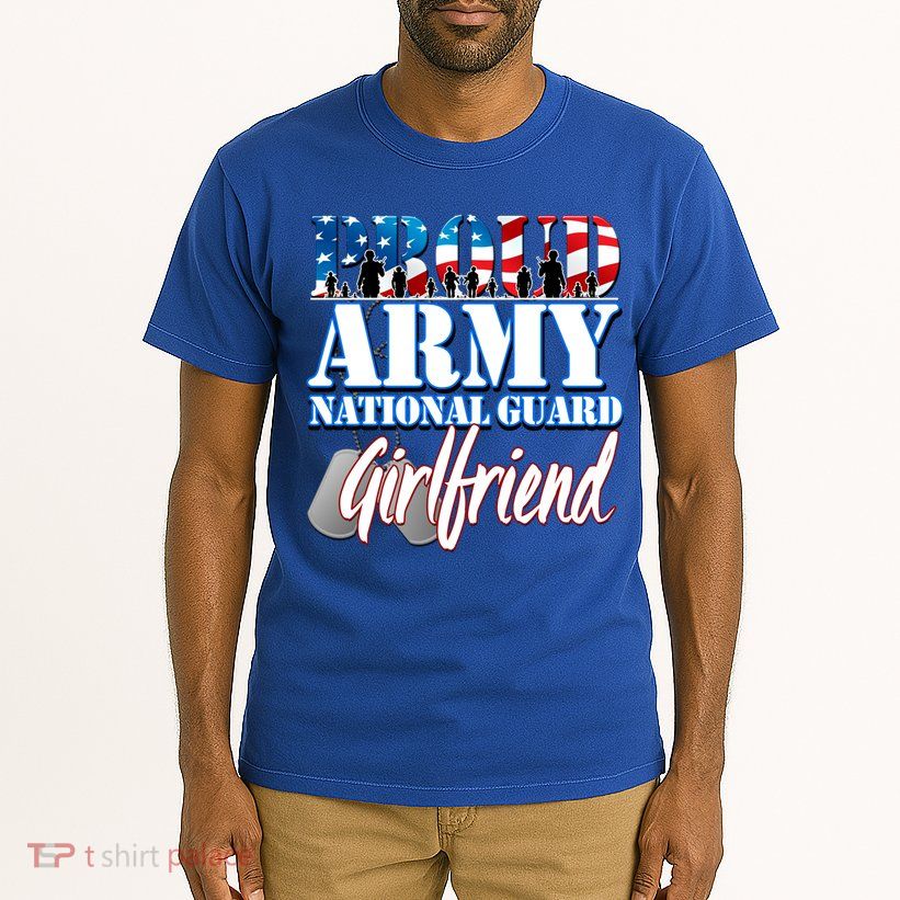 Proud Army National Guard Friend Usa Military Gift Tall T-Shirt