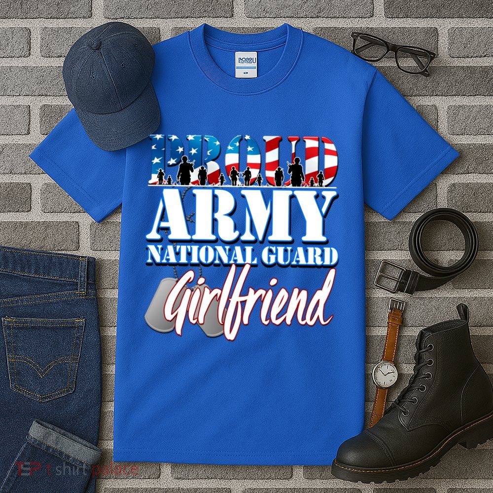 Proud Army National Guard Friend Usa Military Gift Tall T-Shirt