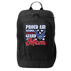 Proud Air National Guard Mom Gift Air Force Mothers Day Funny Gift City Backpack