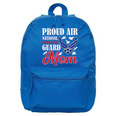 Proud Air National Guard Mom Gift Air Force Mothers Day Funny Gift 16 in Basic Backpack